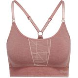 Hummel - MT Energy - Sportbeha - Zwart - Naadloos - Voor Dames