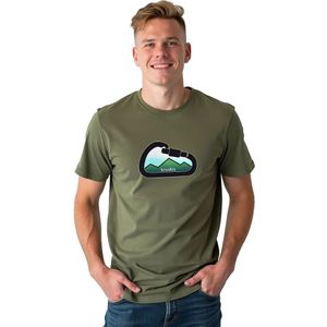 Kruskis Mountain Carabiner T-shirt Met Korte Mouwen