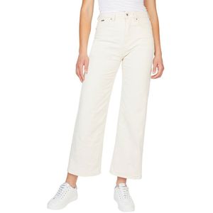 Pepe Jeans Pl204162wi5-000 Lexa Sky High Waist Jeans Wit 30 / 30 Vrouw