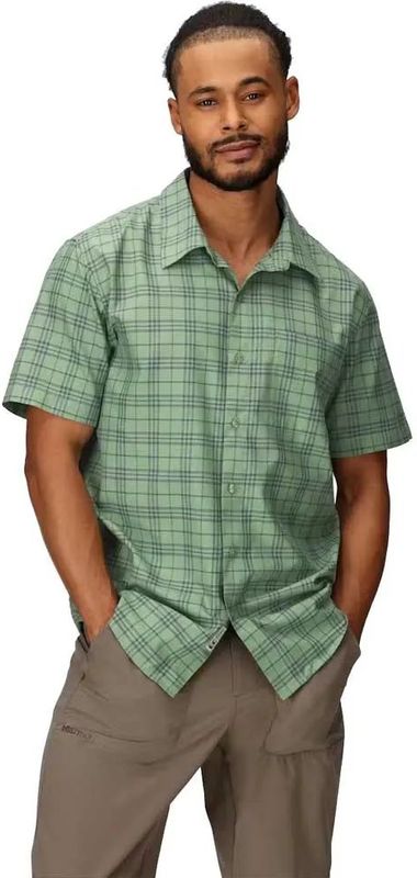 Marmot - AirExchange Novelty - Overhemd - Korte Mouwen - 100% Gerecycled Polyester