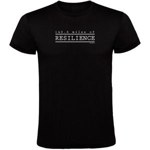 Kruskis Resilience Short Sleeve T-shirt Zwart S Man