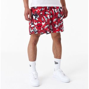 New Era Nba Team Aop Short Short Chicago Bulls Korte Broek