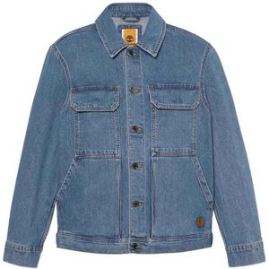 Timberland Refibra Trucker Denim Jacket Blauw L Man