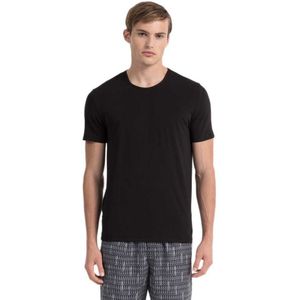 Calvin Klein Underwear Crew Short Sleeve T-shirt Zwart S Man