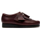Clarksvoor mannen. 26182787 Bruine Wallabee Leren Schoenen (40), Leer, Plat, Geen, Casual