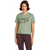 Icebreaker Dames Merino 150 Tech Lite The Climb T-shirt