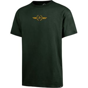 47 Mlb Oakland Athletics Sky High Drop Shoulder T-shirt Met Korte Mouwen