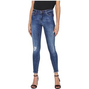 Noisy May Lucy Normal Waist Ankle Az084lb Jeans Blauw 26 / 32 Vrouw