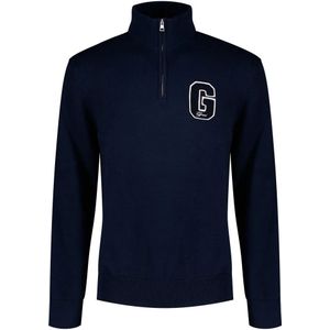 Gant Small Graphic Badge Half Rits Trui