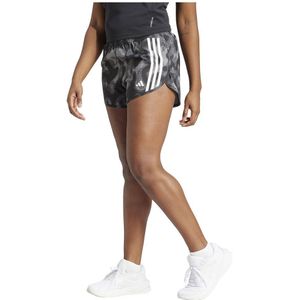 Adidas Own The Run Excite Aop 4´´ Shorts Zwart XS Vrouw
