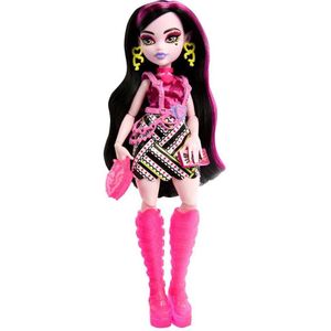 Monster High Skulltimate Secrets Neon Frights Draculaura Doll Roze