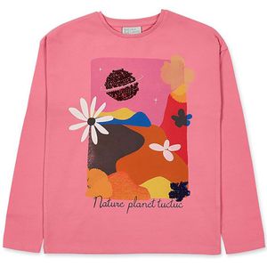 Tuc Tuc Natural Planet Long Sleeve T-shirt Roze 6 Years