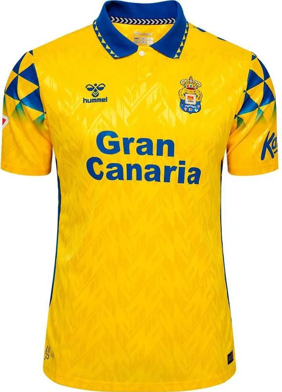 Hummel Ud Las Palmas 24/25 Thuis T-shirt Met Korte Mouwen