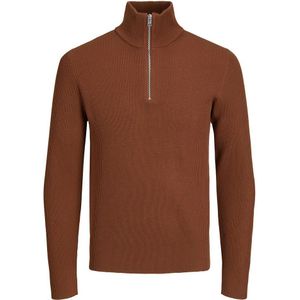 Jack & Jones Perfect Half Zip Sweater Bruin 2XL Man