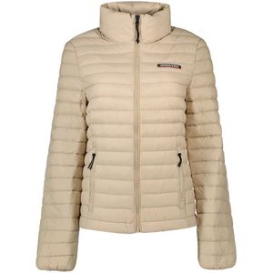 Superdry Code Tech Core Down Jacket Refurbished Beige M Vrouw