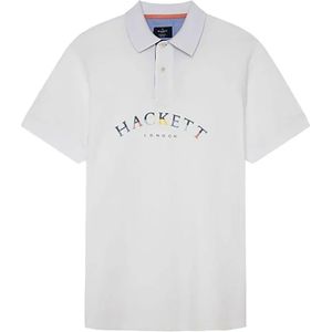 Hackett Color Logo Korte Mouw Poloshirt