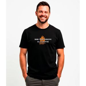 Kruskis Burn Your Problems T-shirt Met Korte Mouwen