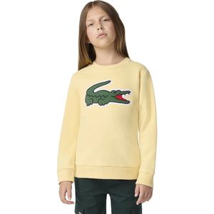 Lacoste Kids Pique Applique Fleece Crew Sweatshirt