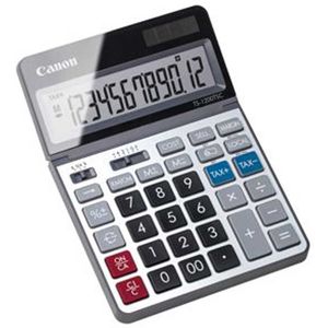 Canon Ts-1200tsc Dbl Calculator Zwart,Zilver