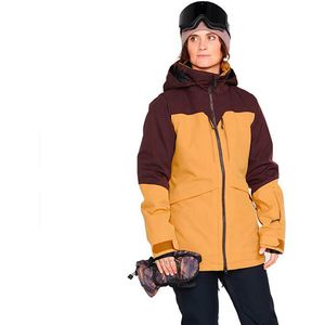 Volcom Shelter 3d Stretch Jacket Oranje L Vrouw