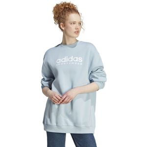 Adidas All Szn Fleece Graphic Sweatshirt Blauw XL Vrouw