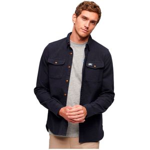 Superdry Flannel Workwear Overhemd Met Lange Mouwen