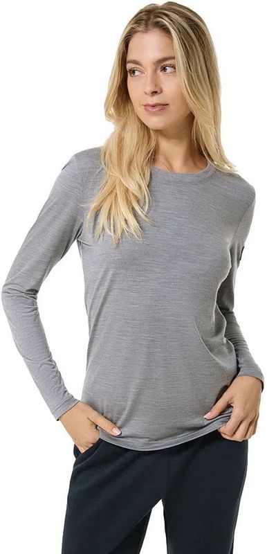 Super.natural - W CASUAL RIB BIO J LS - T-shirt - Lange Mouwen