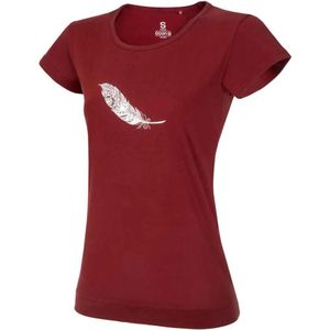 Ocun - Classic T Organic Feather - T-shirt - Rood