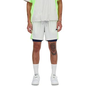 New Balance Hoops On Court Shorts Wit XL Man