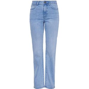 Pieces Kelly Straight Fit Lb302 High Waist Jeans Blauw 30 / 30 Vrouw
