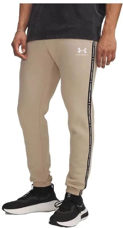 Under Armour - Icon Fleece Taping - Joggers - Zwart