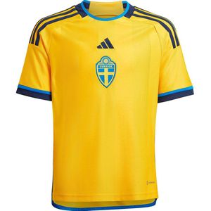 Adidas Sweden 22/23 Junior Short Sleeve T-shirt Home Geel 13-14 Years