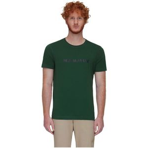 Mammut Core Logo Short Sleeve T-shirt Groen S Man