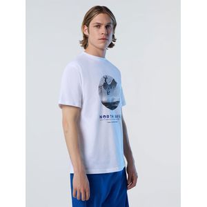 North Sails Comfort Fit T-shirt Met Korte Mouwen