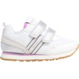 Pepe Jeansvoor meisjes. PGS40013 Dublin Gala GK leren schoenen wit (24), Plat, Klittenband, Casual, kinderkleding