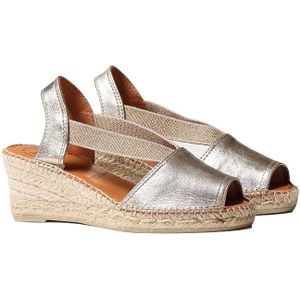 Toni Pons - Teide-p - Espadrille - Sleehak Sandalen - Leer - Jute - 6 cm