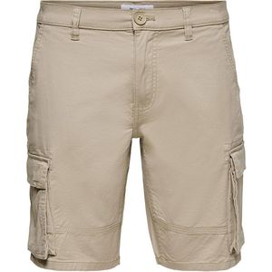 Only & Sons Caam Stage 6689 Cargo Shorts Beige XL Man
