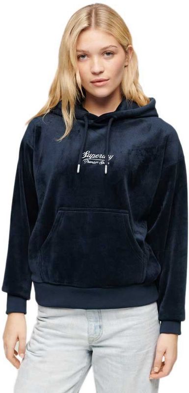 Superdry Country Club Velour Loose Hoodie