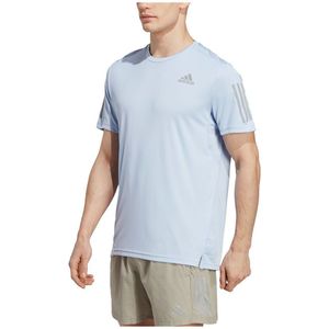 Adidas Own The Run Short Sleeve T-shirt Blauw S / Regular Man