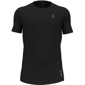 Odlo Crew Natural Performance Short Sleeve Base Layer Zwart S Man