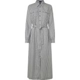 Pepe Jeans - Kassie - Lange Jurk - Met Lange Mouwen