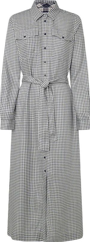 Pepe Jeans - Kassie - Lange Jurk - Met Lange Mouwen