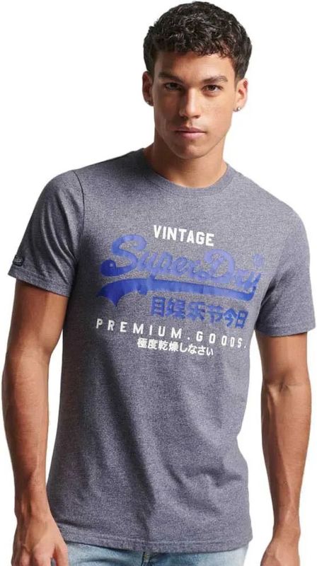 Superdry - Classic Vintage Logo - T-shirt - Korte Mouwen