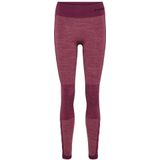 hummel - CLEA SEAMLESS MID WAIST TIGHTS - Leggings - Zwart - Rekbare Stof