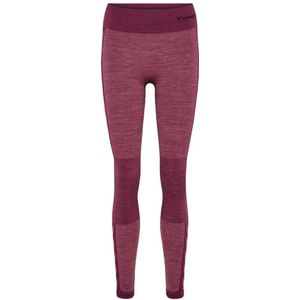hummel - CLEA SEAMLESS MID WAIST TIGHTS - Leggings - Zwart - Rekbare Stof