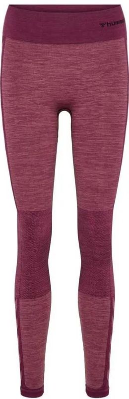 hummel - CLEA SEAMLESS MID WAIST TIGHTS - Leggings - Zwart - Rekbare Stof