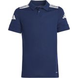 Adidas Squadra 25 Poloshirt - Korte Mouw - Zwart - 65% Polyester - 35% Katoen