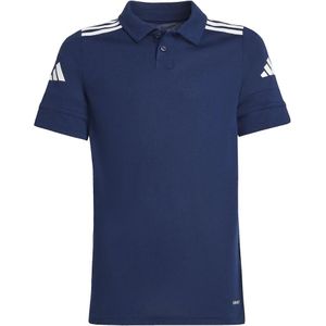 Adidas Squadra 25 Poloshirt - Korte Mouw - Zwart - 65% Polyester - 35% Katoen
