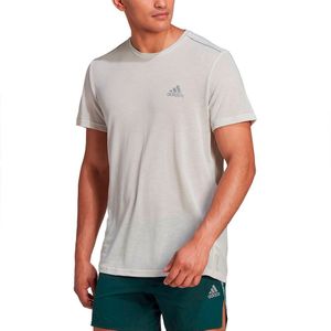 Adidas X-city Wool Short Sleeve T-shirt Wit M / Regular Man