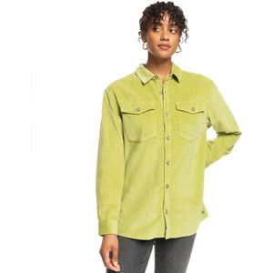 Roxy - Let It Go Cord Overshirt - Lange Mouwen - Zware Katoenen Corduroy Stof